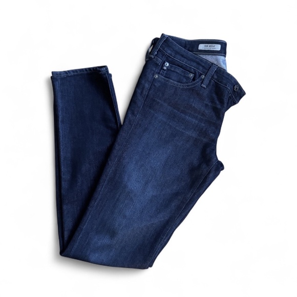 AG Adriano Goldschmied THE STILT Cigarette Jeans – Dark Wash – Size 28R - Picture 1 of 8